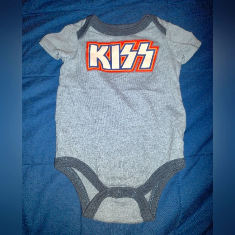 KISS Onesie 6-9 Months